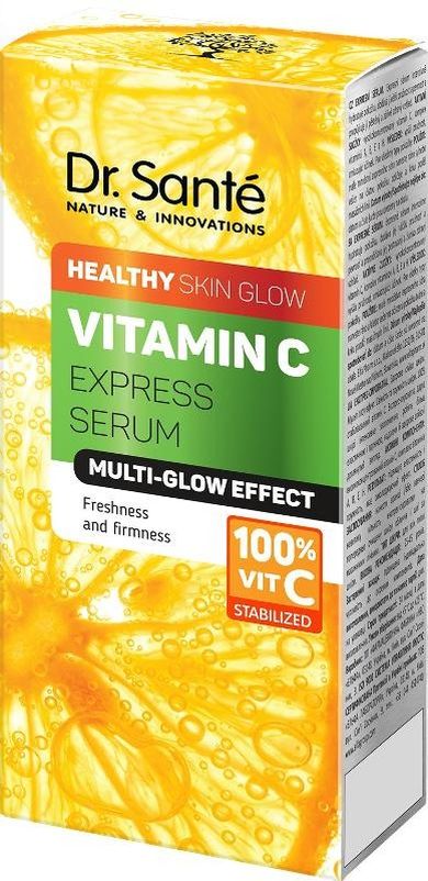 Dr. Sante, Vitamin C, serum do twarzy ultra antyoksydacyjne do skóry matowej i zmęczonej, 30 ml