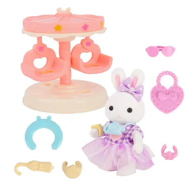 Dreamy, karuzela z króliczkiem, zestaw z figurką