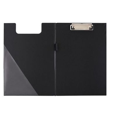 D.Rect, deska z klipsem i okładką, A4, czarna