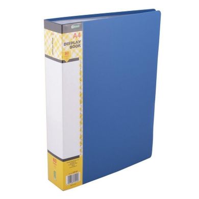 D.rect, teczka ofertowa, 80 koszulek, niebieska, 1 szt.