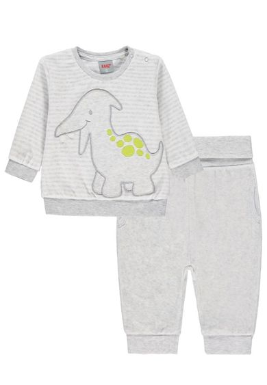 Dres chłopięcy, Bluza, Spodnie dresowe, szare, Kanz