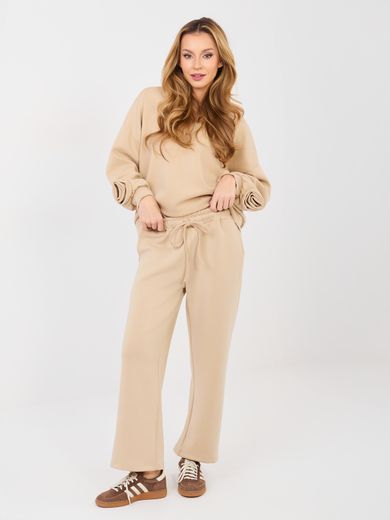 Dres damski, beżowy, Italy Moda