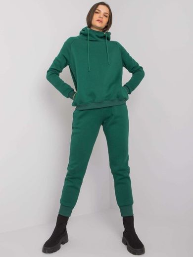 Dres damski, ciemnozielony, Basic Feel Good
