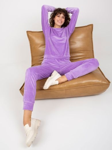 Dres damski, fioletowy, Lakerta