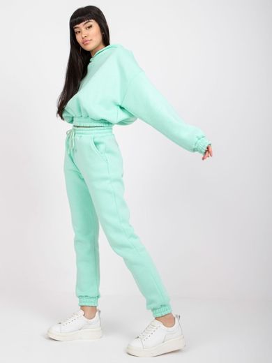 Dres damski, miętowy, Ex Moda