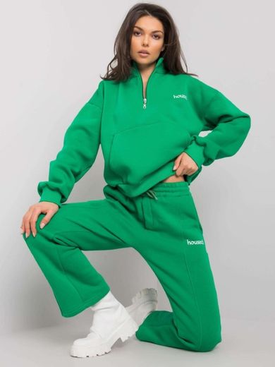 Dres damski, zielony, Ex Moda
