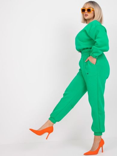 Dres damski, zielony, Ex Moda