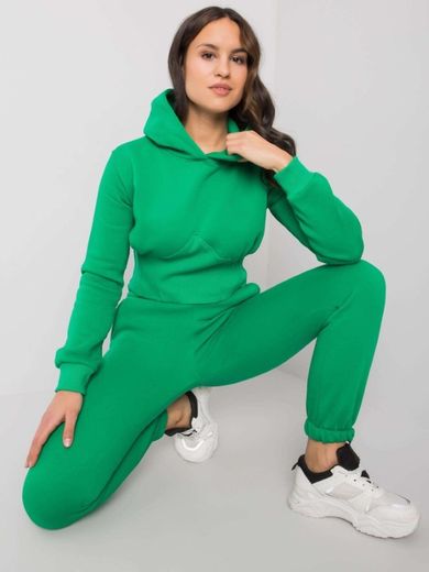 Dres damski, zielony, Ex Moda
