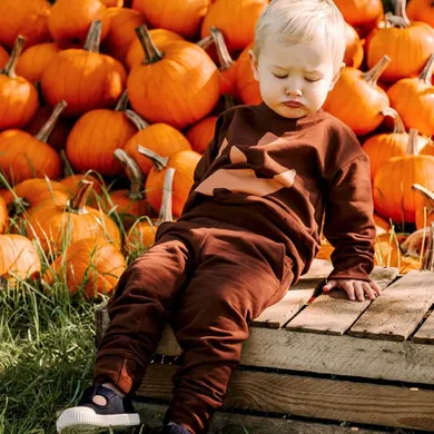 Dres dziecięcy, brązowy, Eevi