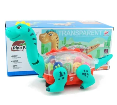 Dromader, dinozaur, zabawka interaktywna ze światłem i dźwiękiem