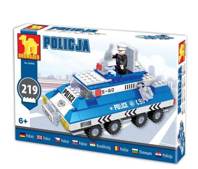 Dromader, Policja, klocki, 219 elementów