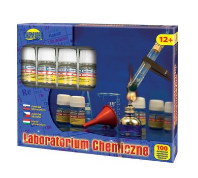 Dromader, zabawka naukowa, Laboratorium chemiczne, 100 eksperymentów