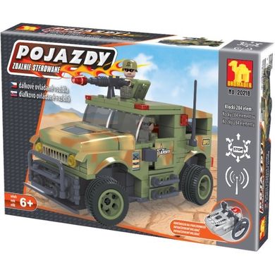 Dromader, Zestaw klocków, Pojazdy na radio, 185 elementów