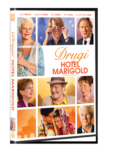 Drugi hotel Marigold. DVD