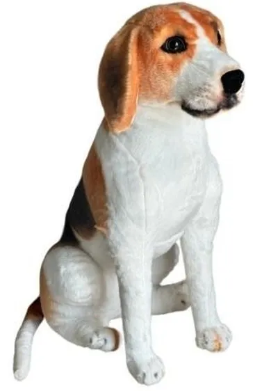 Dubi, Beagle siedzący, maskotka, 65 cm