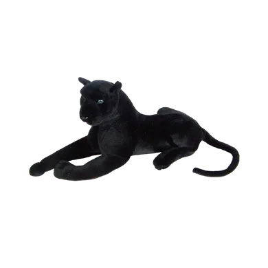 Dubi, czarna pantera leżąca, maskotka, 60 cm