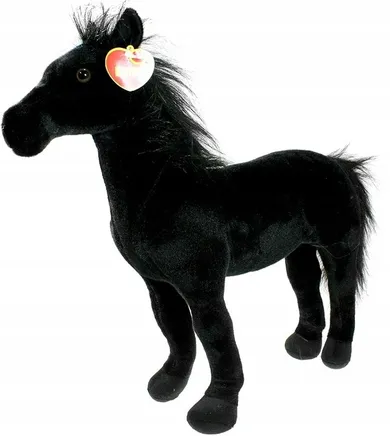 Dubi, Koń czarny, maskotka, 55 cm