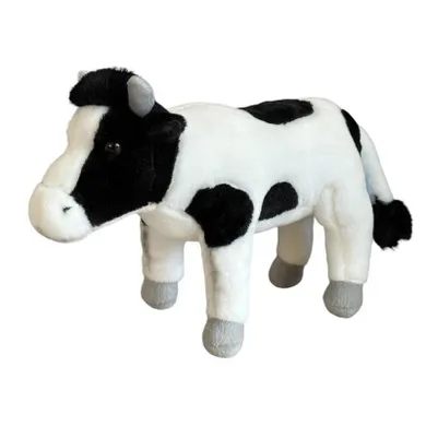 Dubi, Krowa, maskotka, czarno-biała, 22 cm