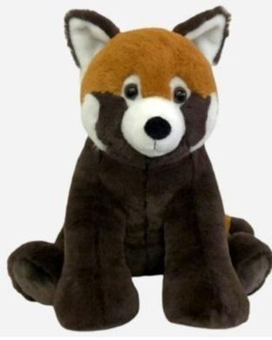 Dubi, Panda, maskotka, czerwona, 36 cm