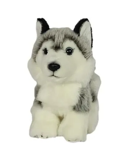Dubi Plusz, Pies husky, maskotka, 19 cm