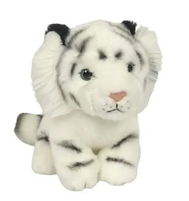 Dubi, Tygrys biały siedzący, maskotka, 19 cm