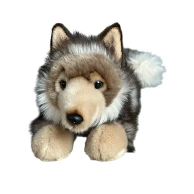 Dubi, Wilk leżący, maskotka, 30 cm
