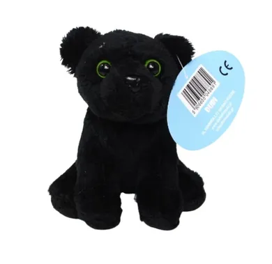 Dubi, Ziki, Czarna pantera, siedząca, maskotka, 14 cm