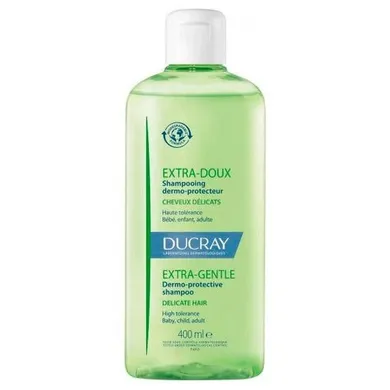 Ducray, Extra-Gentle Dermo-Protective Shampoo, delikatny szampon do włosów wrażliwych, 400 ml