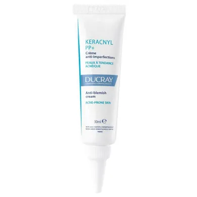 Ducray, Keracnyl PP+, krem przeciw niedoskonałościom, 30 ml