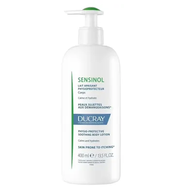 Ducray, Sensinol, kojące mleczko do ciała, 400 ml