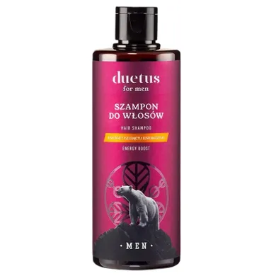 Duetus, For Men, energetyzujący szampon do włosów, 300 ml