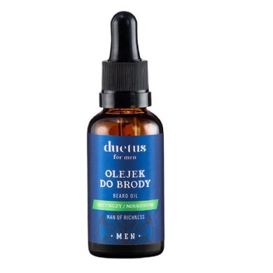 Duetus, For Men, odżywczy olejek do brody, 30 ml