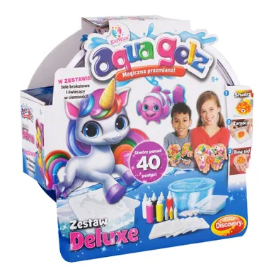 Dumel Discovery, Aqua Gelz, Deluxe, stwórz swoje własne zwierzątka 3D, zestaw kreatywny