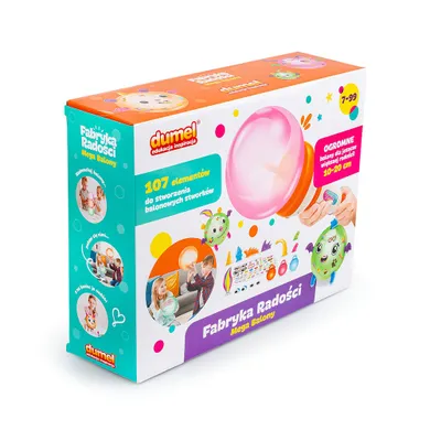 Dumel, Fabryka Radości, Mega balony, zestaw kreatywny