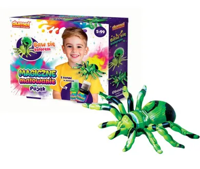 Dumel, Magiczne Malowanie, Pająk, zestaw kreatywny