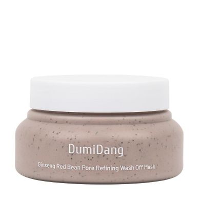 Dumidang, Ginseng Red Bean Pore Refining, zmywalna maska do twarzy antyoksydacyjna, wash-off, 140 g
