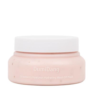 Dumidang, Strawberry Hyaluron Hydrating, zmywalna maska do twarzy nawilżająco-rozświetlająca, wash-off, 140 g
