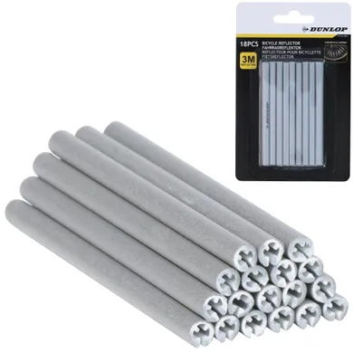 Dunlop, odblaski na szprychy rowerowe, 18 szt.