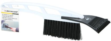 Dunlop, skrobaczka do lodu, szczotka, 2w1, biała, 31 cm