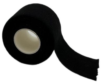 Dunlop, taśma tejp tape sportowa kinesiologiczna, czarny, 7,3mx3,8 cm