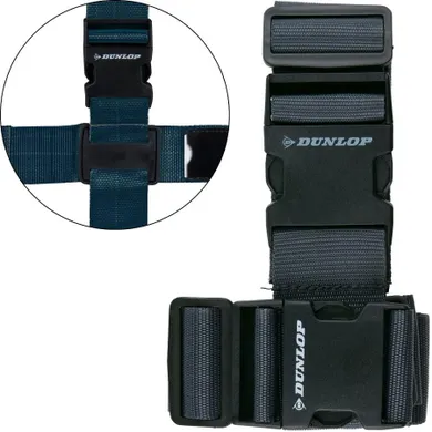 Dunlop, uniwersalny pas zabezpieczający do bagażu, szary, 230-5 cm, 2 szt.