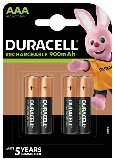 Duracell, akumulator, AAA 900 mAh, 4 szt.