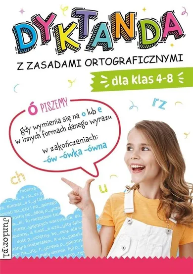 Dyktanda z zasadami ortograficznymi dla klas 4-8