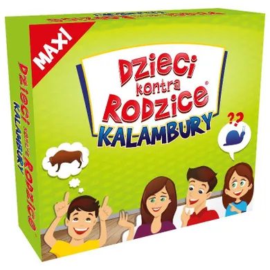 Dzieci kontra Rodzice, Kalambury Maxi, gra familijna