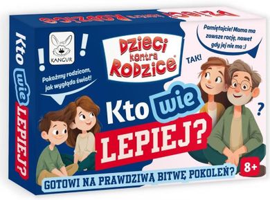 Dzieci kontra Rodzice, Kto wie Lepiej? gra familijna