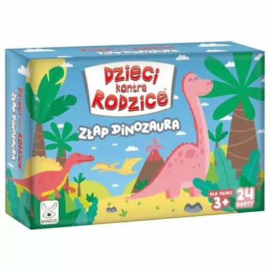 Dzieci kontra Rodzice, Złap dinozaura, gra familijna