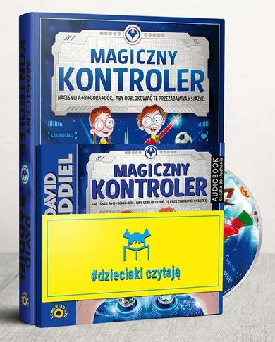 Dzieciaki czytają: Magiczny Kontroler + Audiobook CD