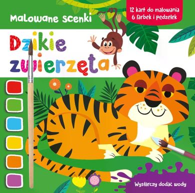 Dzikie zwierzęta. Malowane scenki