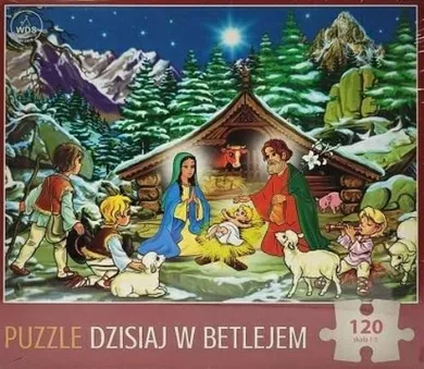 Dzisiaj w Betlejem, puzzle, 120 elementów