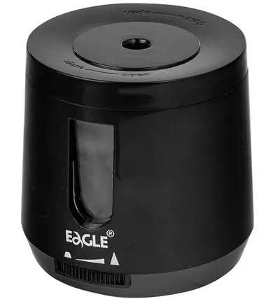 Eagle, temperówka na baterie, czarna, 1 szt.